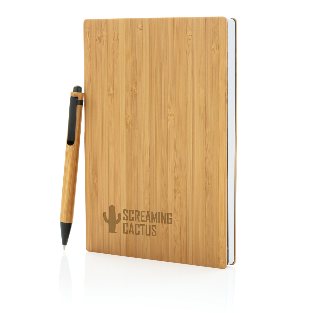 A5 Bambus Notizbuch & Stift A5 Bambus Notizbuch & Stift