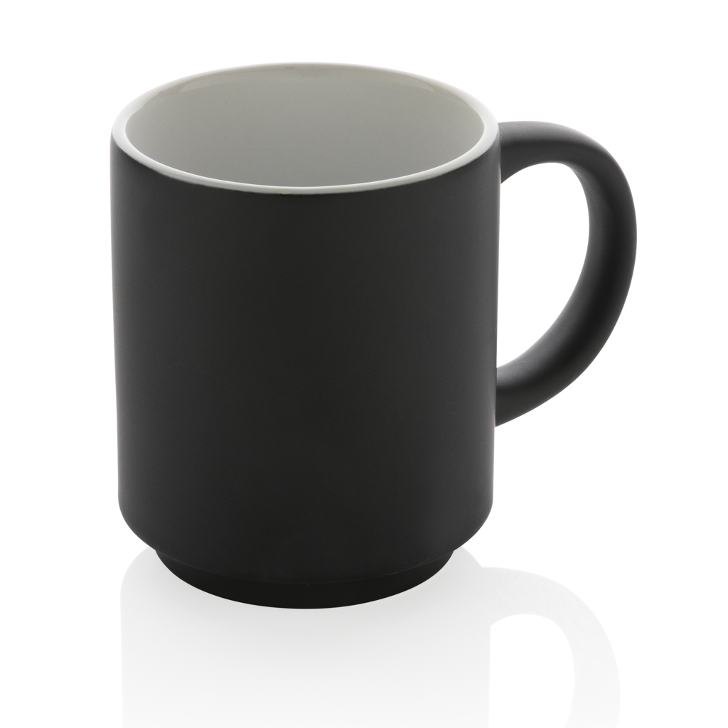 Stapelbare Keramiktasse, 180ml Stapelbare Keramiktasse, 180ml