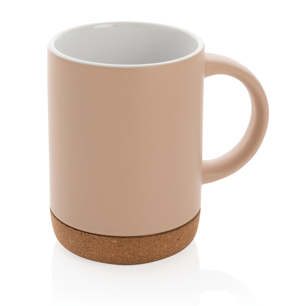 Keramikbecher mit Korkboden, 280ml Keramikbecher mit Korkboden, 280ml