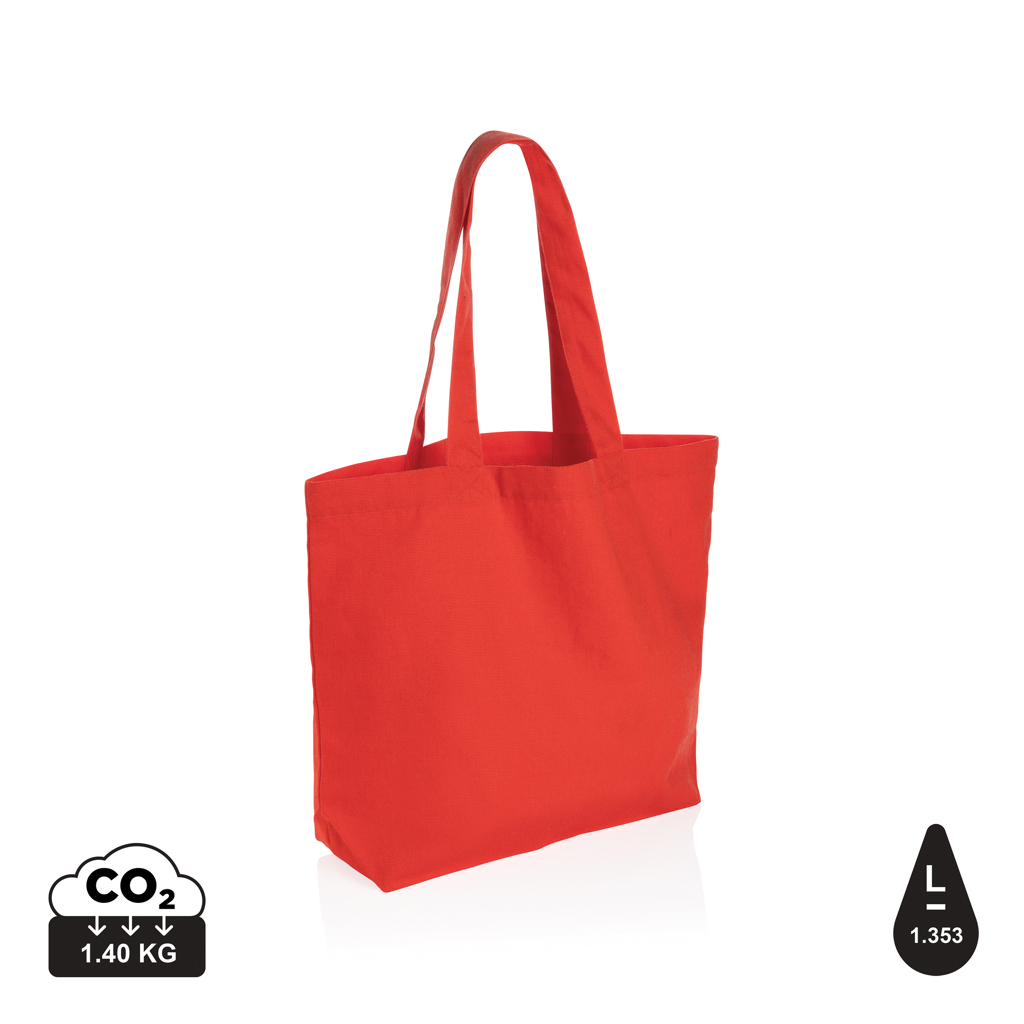 Impact Aware™ 240g/m² rCanvas Shopper mit Tasche Impact Aware™ 240g/m² rCanvas Shopper mit Tasche