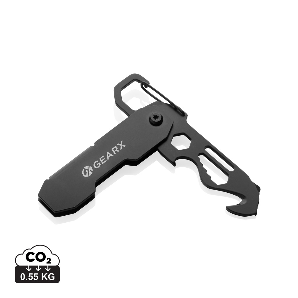 Gear X faltbares EDC-Werkzeug mit Karabinerhaken Gear X faltbares EDC-Werkzeug mit Karabinerhaken