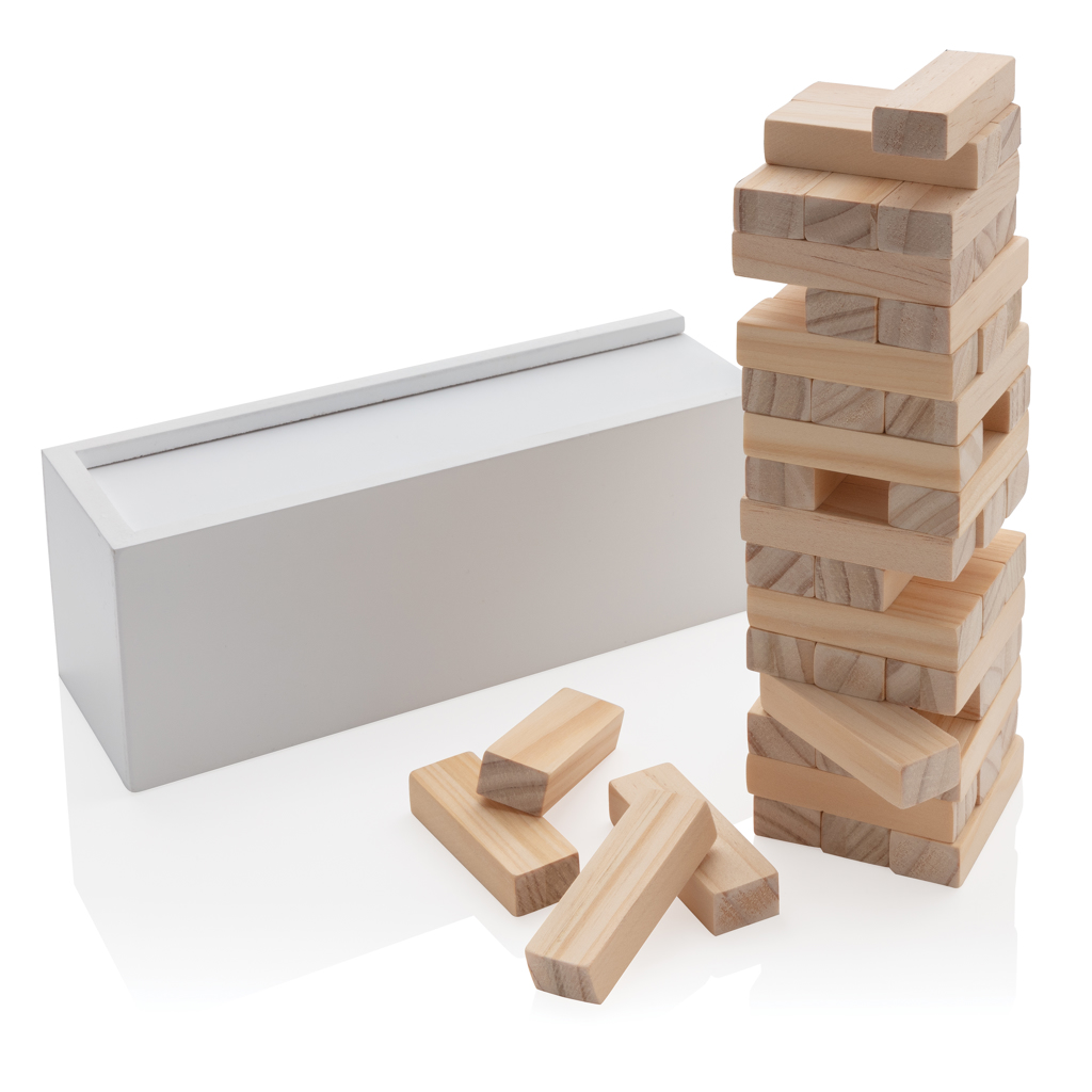 Deluxe Holz-Stapelturm aus Holz