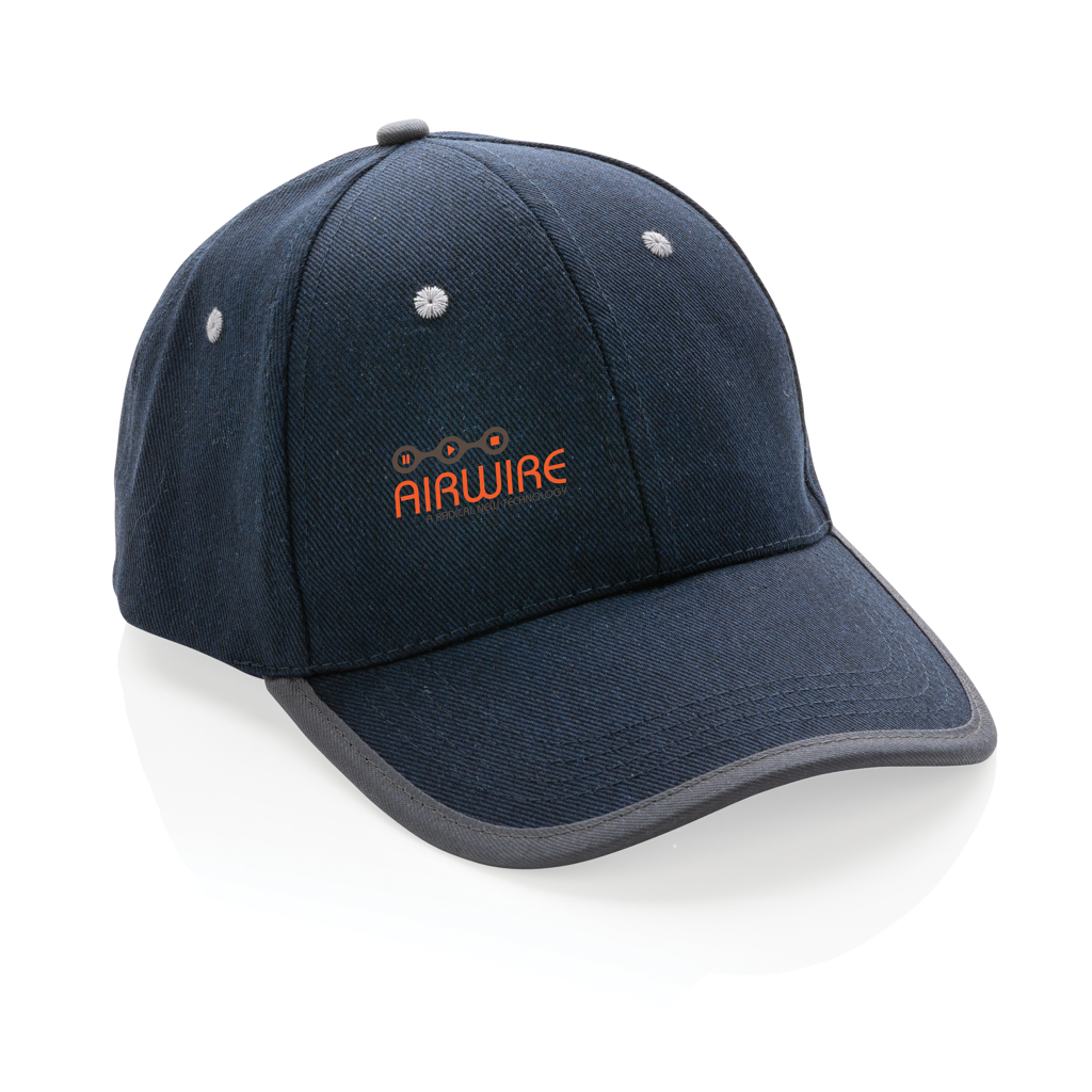 Impact AWARE™ 280gr Brushed rCotton 6 Panel Kontrast-Cap Impact AWARE™ 280gr Brushed rCotton 6 Panel Kontrast-Cap