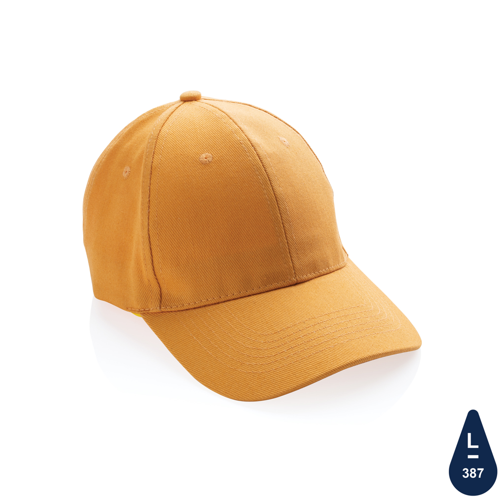 Impact 6 Panel Kappe aus 280gr rCotton mit AWARE™ Tracer