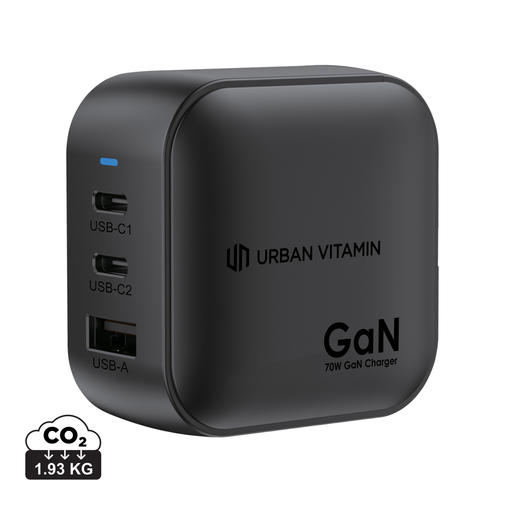 Urban Vitamin Santa Cruz 70W GAN-Ladegerät aus RCS rec. PC Urban Vitamin Santa Cruz 70W GAN-Ladegerät aus RCS rec. PC