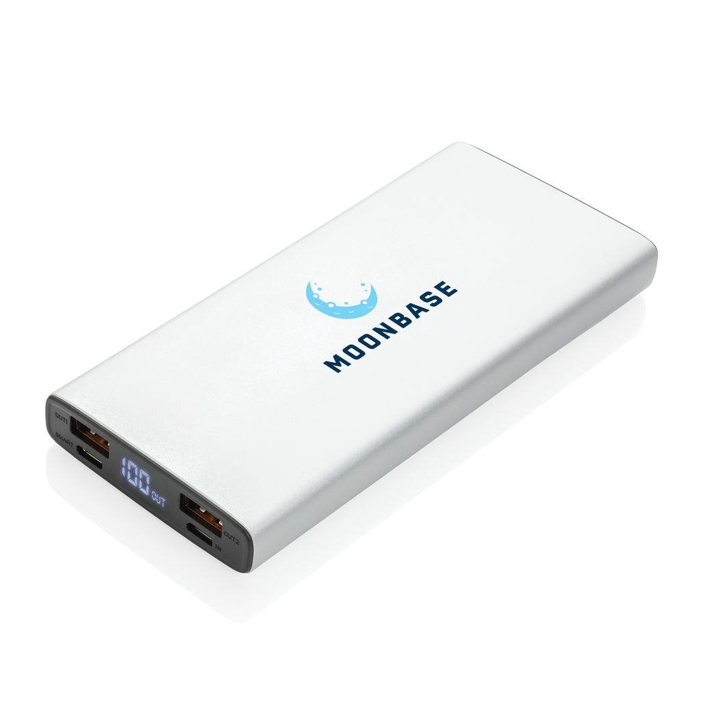 18W PD Powerbank mit 10.000 mAh aus Aluminium 18W PD Powerbank mit 10.000 mAh aus Aluminium