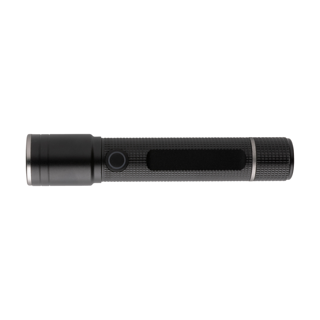 Gear X Taschenlampe aus RCS recycelt. Aluminium mit USB-Akku