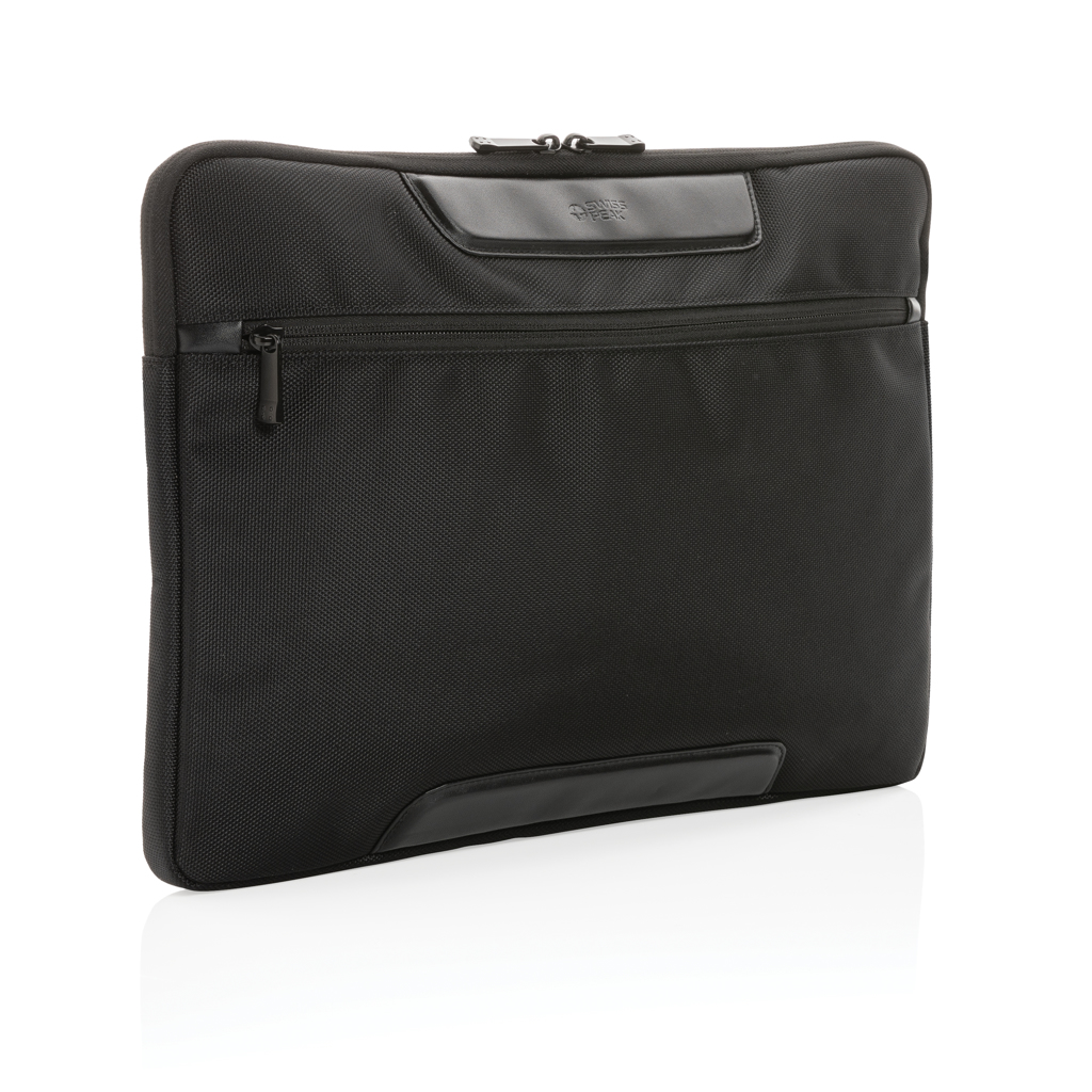 Swiss Peak AWARE™ RPET Voyager 15.6" Laptop-Sleeve Swiss Peak AWARE™ RPET Voyager 15.6" Laptop-Sleeve