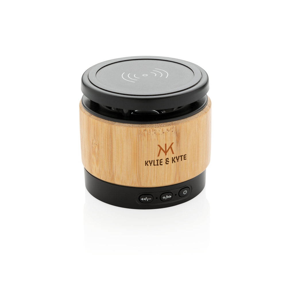 Bambus Wireless Charger und Lautsprecher Bambus Wireless Charger und Lautsprecher