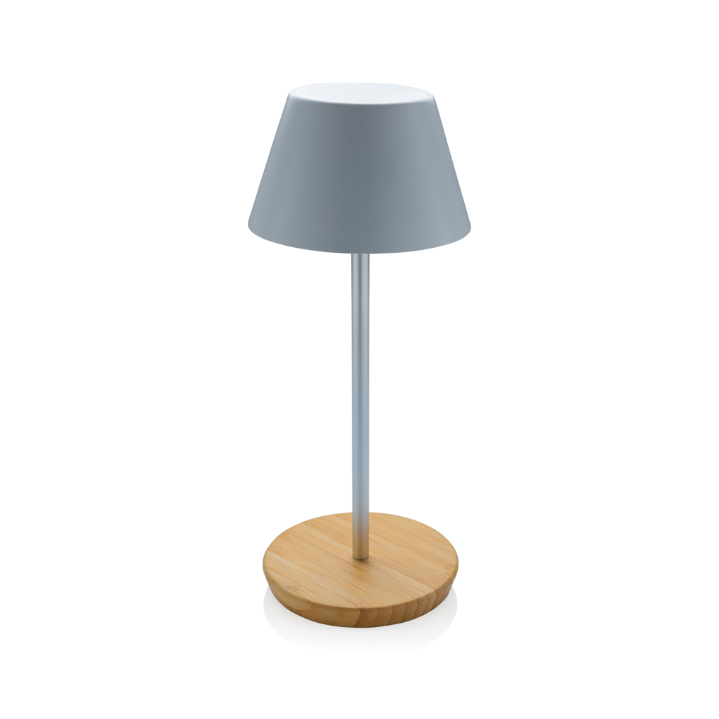 Pure Glow USB-Tischleuchte aus RCS recyceltem Kunststoff