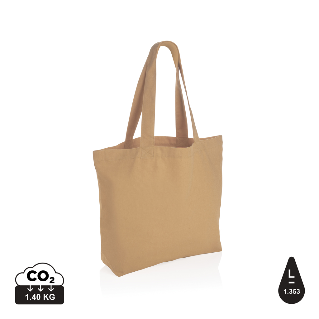 Impact Aware™ 240g/m² rcCanvas Shopper + Tasche, ungefärbt