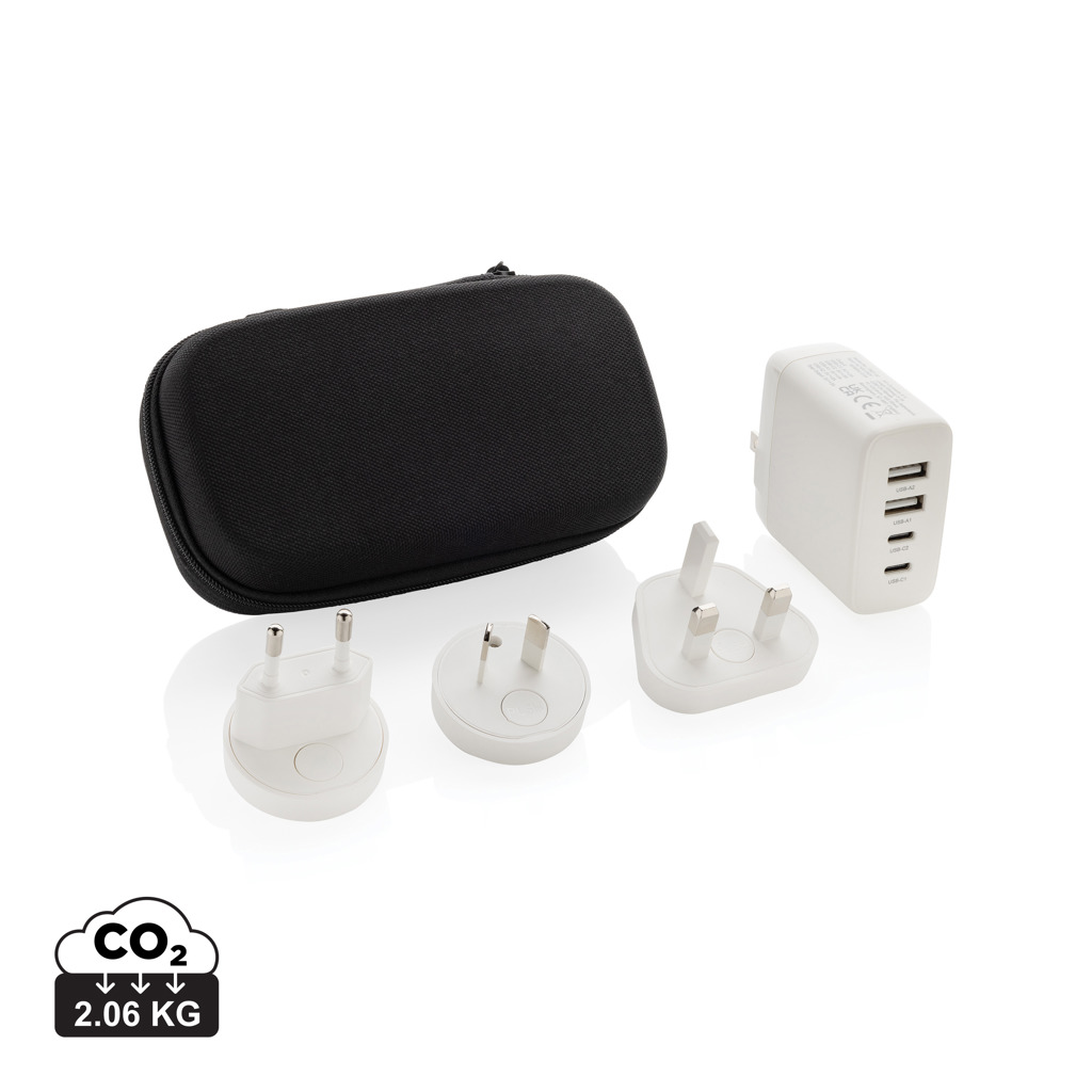 TravelCharge Pro Reiseladegerät mit USB-C aus RCS rec. ABS TravelCharge Pro Reiseladegerät mit USB-C aus RCS rec. ABS