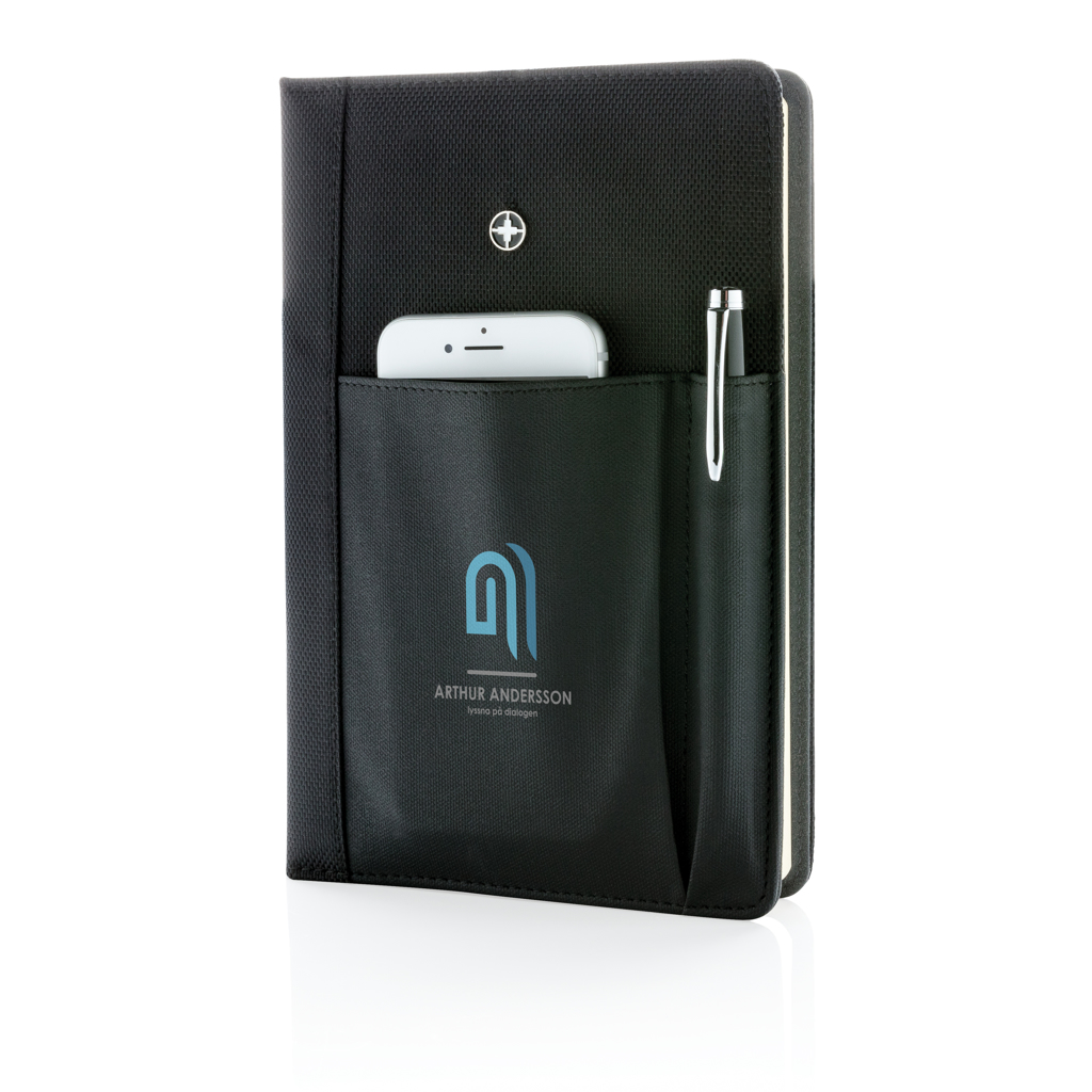 Notizbuch und Stift